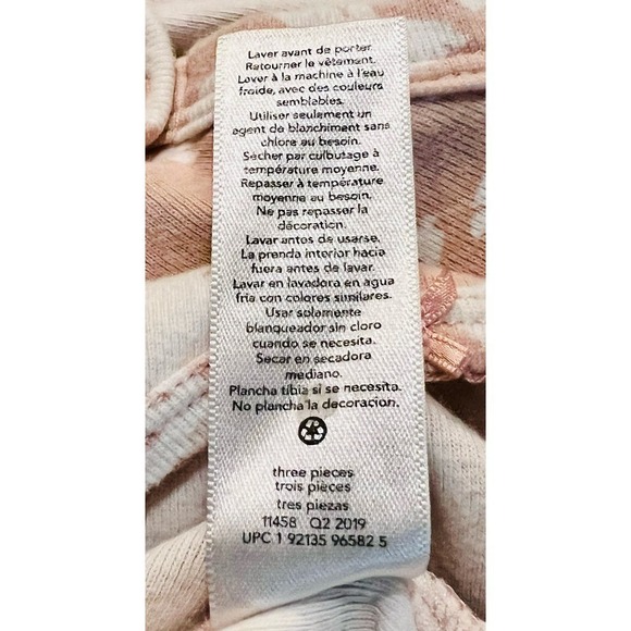 Carter’s bunny print long sleeve one piece bodysuit- size 18M - Picture 5 of 5